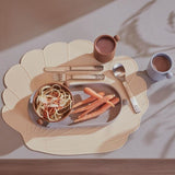 OYOY Bestik We Love Animals 3-pack Brushed Steel