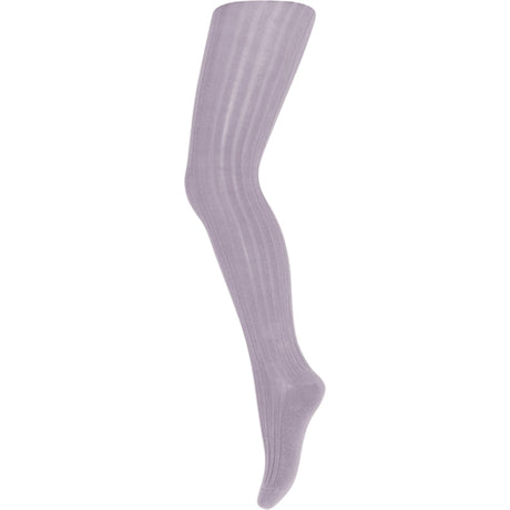 MP Danmark 130 Bomull Rib Tights 1022 Lavender Sky