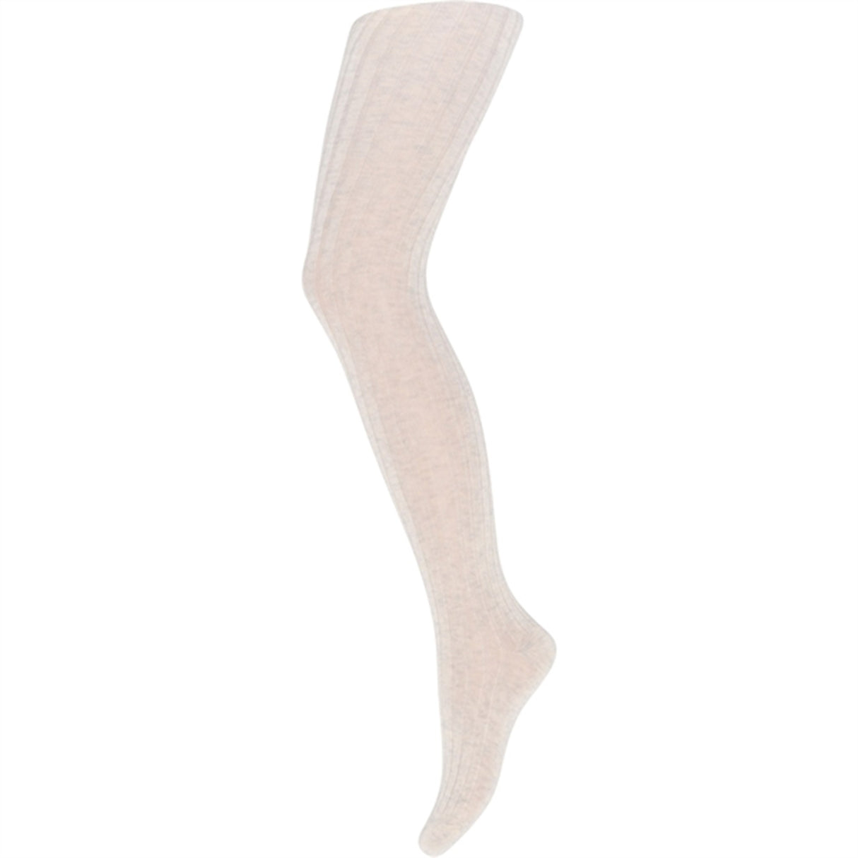 MP Danmark 130 Bomull Rib Tights 499 Creme Melange