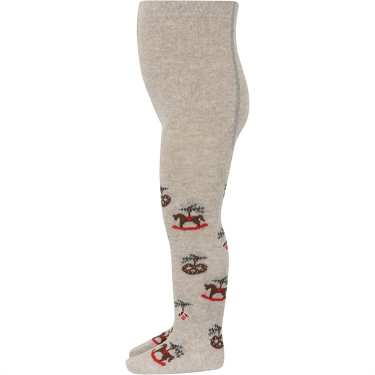 MP 39109 Julle Strømpebukse Beige Melange