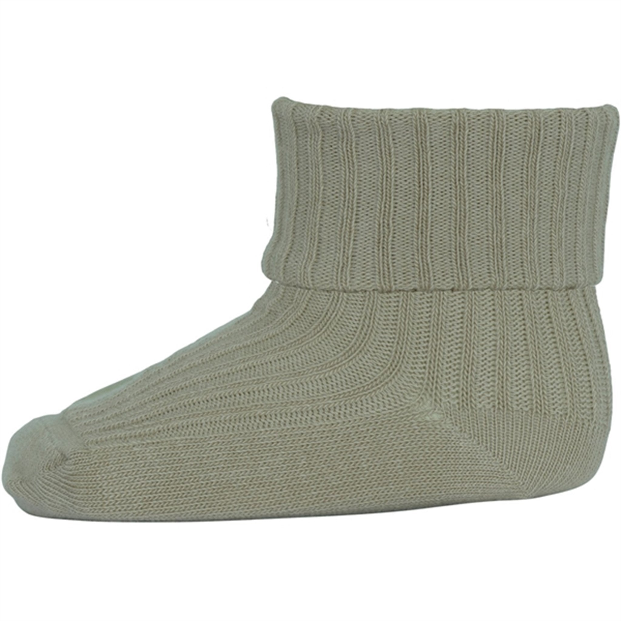 MP 533 Cotton Rib Baby Socks 3049 Desert Sage