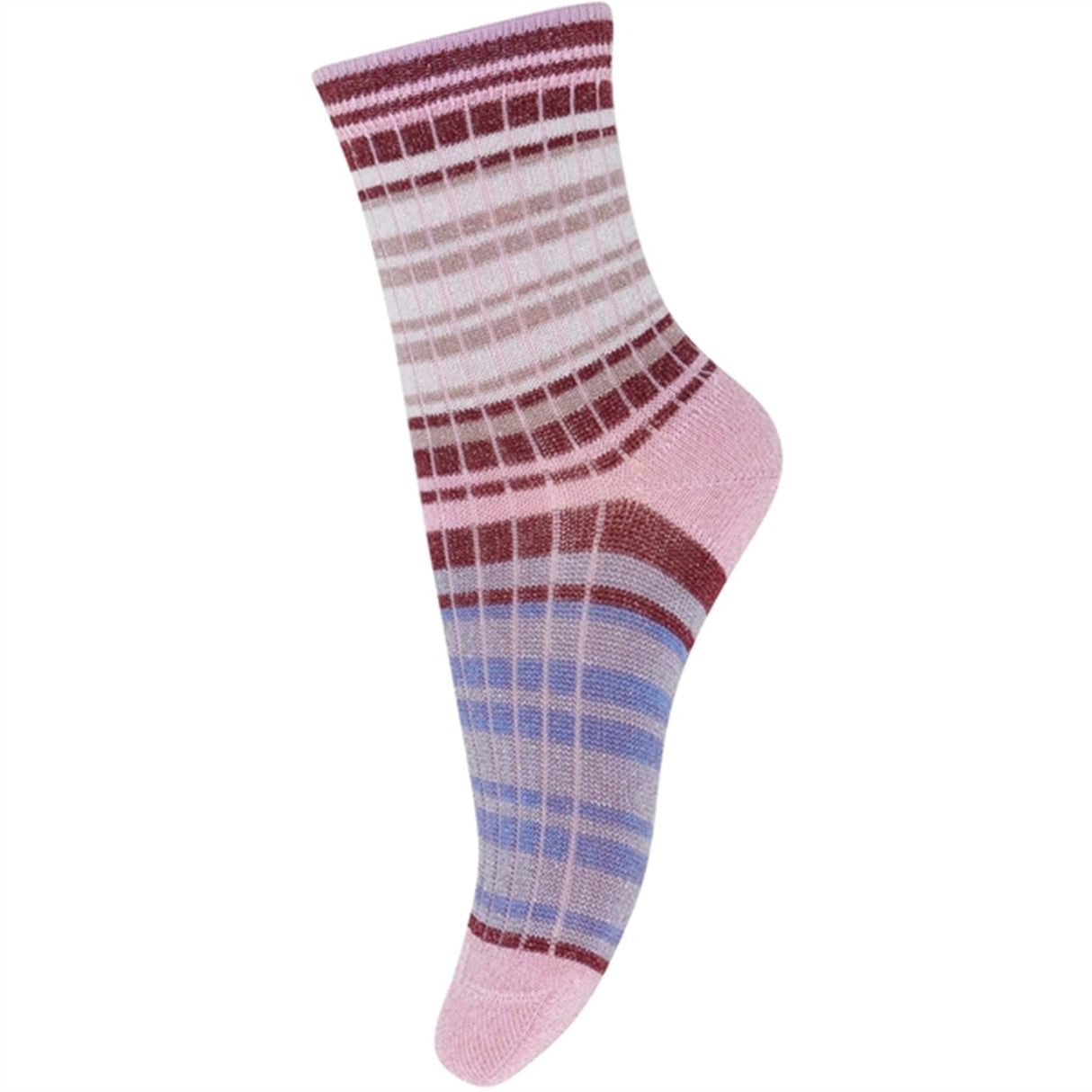 MP Danmark 79244 Vilma Glitter Sokker 1027 Aster Purple