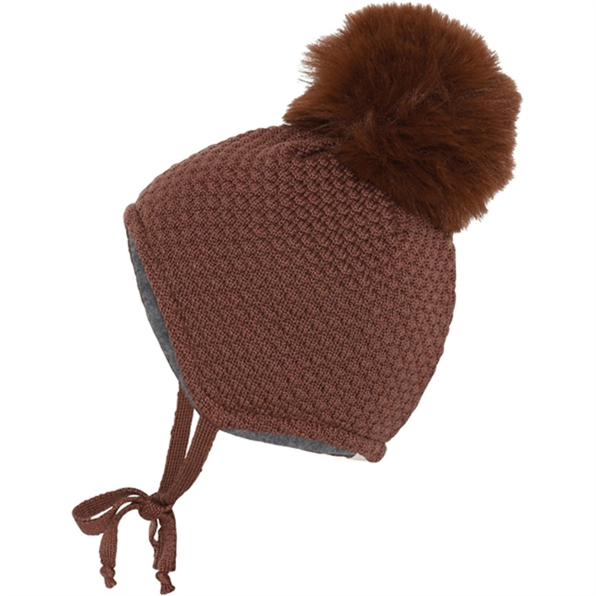 MP Danmark 97503 Oslo Ull Hjelm - Fake Fur Soft Brown