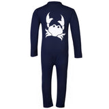 Petit CrapeBlue Crab Bade heldrakt m. Glidelås