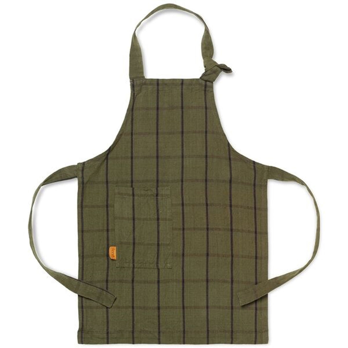 Ferm Living Kids Hale Apron Green/Black