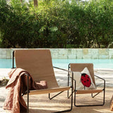 Ferm Living Forest Embroidered Pude Ladybird