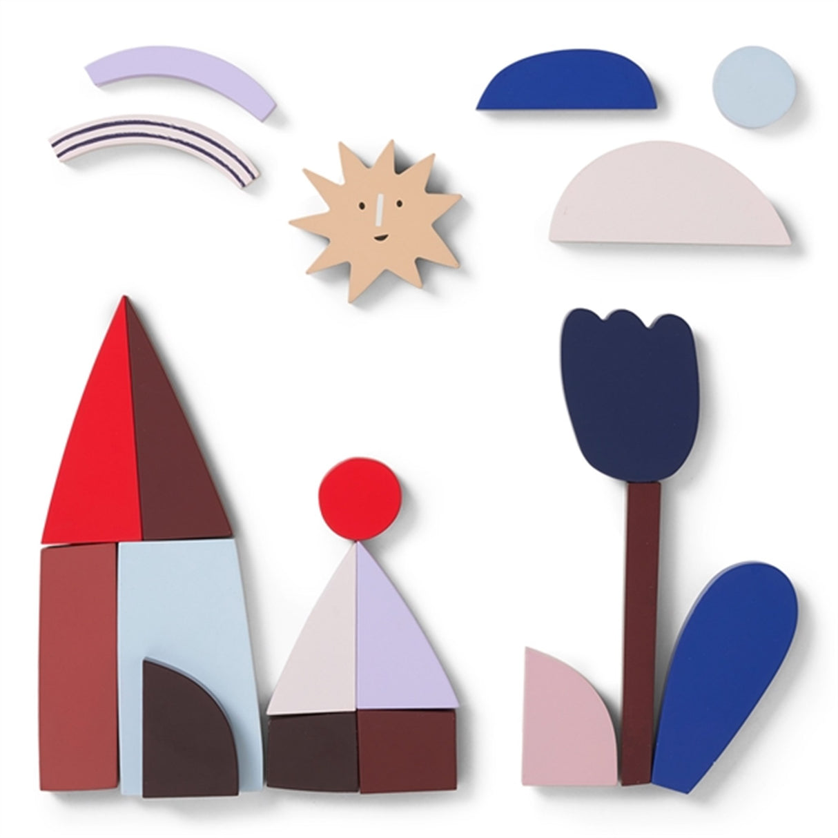 Ferm Living Frame Art Klosser Multi