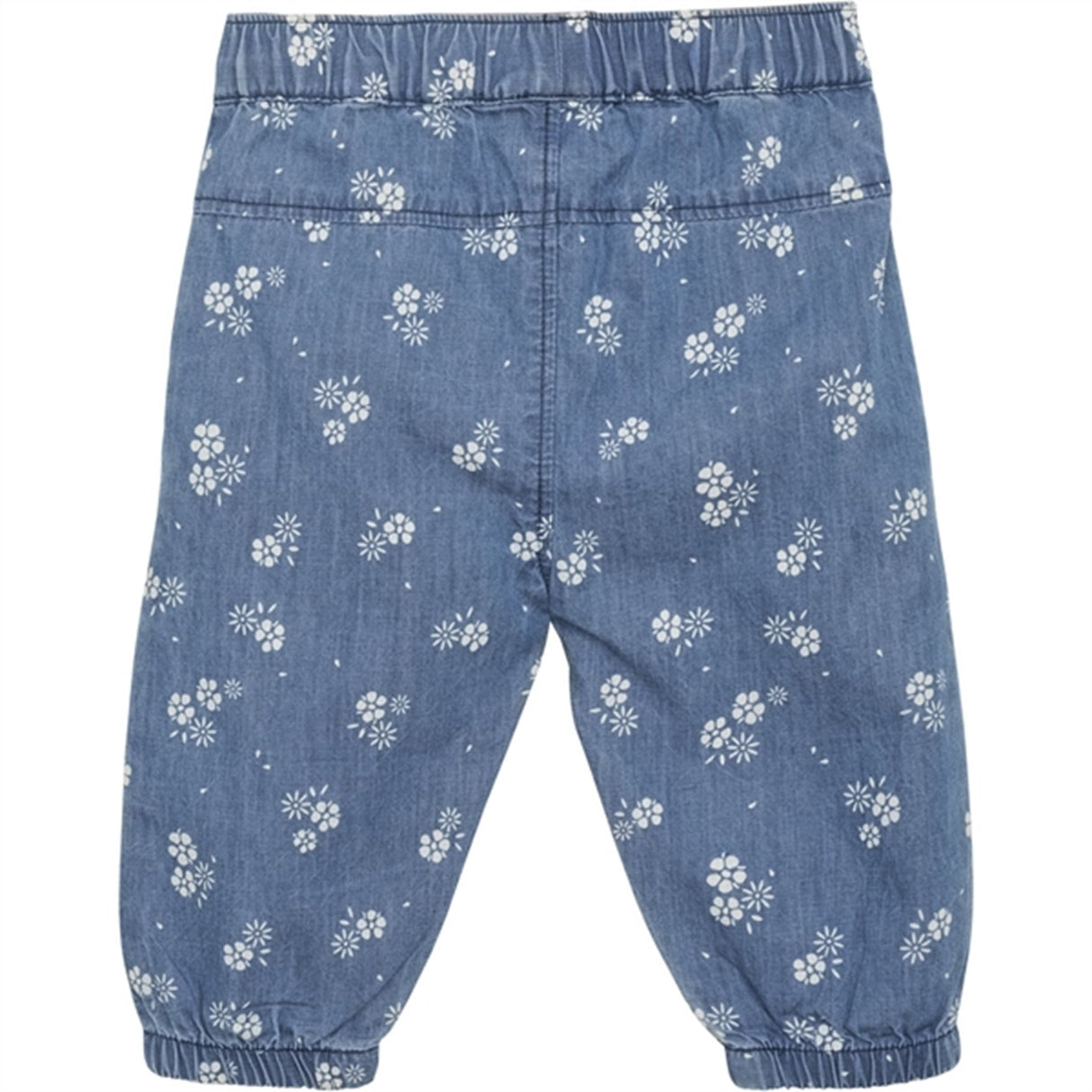 Minymo Gray Mist Bukser AOP Chambray 3