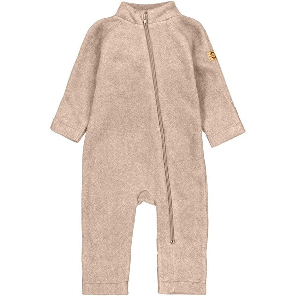 Mikk-Line Bomull Fleece Kjøredress Warm Taupe