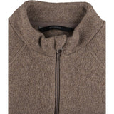 Mikk-Line Bomull Fleece Jakke Melange Denver