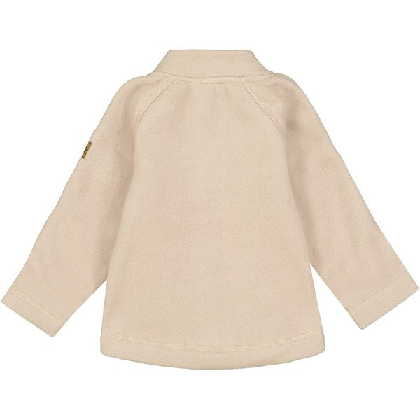 Mikk-Line Bomull Fleece Jakke Warm Taupe