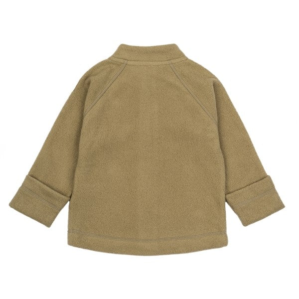 Mikk-Line Bomull Fleece Jakke Dried Herb