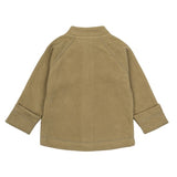 Mikk-Line Bomull Fleece Jakke Dried Herb