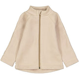 Mikk-Line Bomull Fleece Jakke Warm Taupe