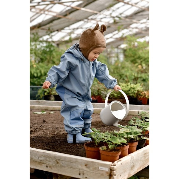 Mikk-Line Bomull Fleece Elefantlue med Ører Melange Denver