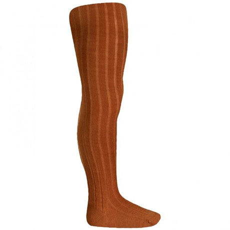 Cóndor Tights Ull Rib Kanel