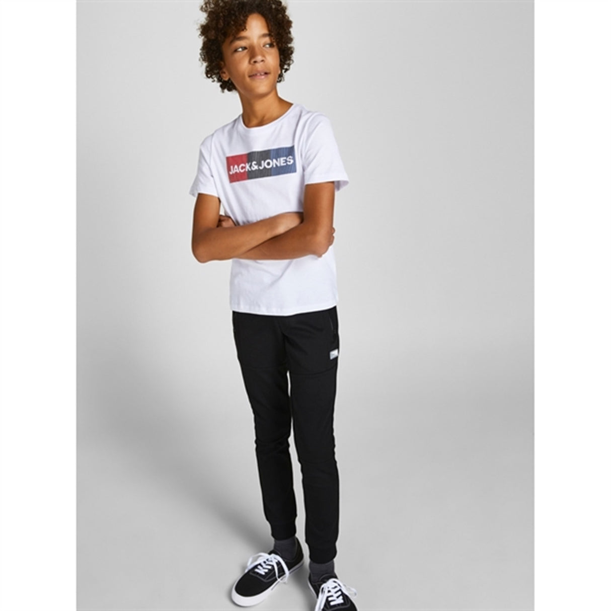 Jack & Jones Junior Black Will Air Sweatpants Noos 2