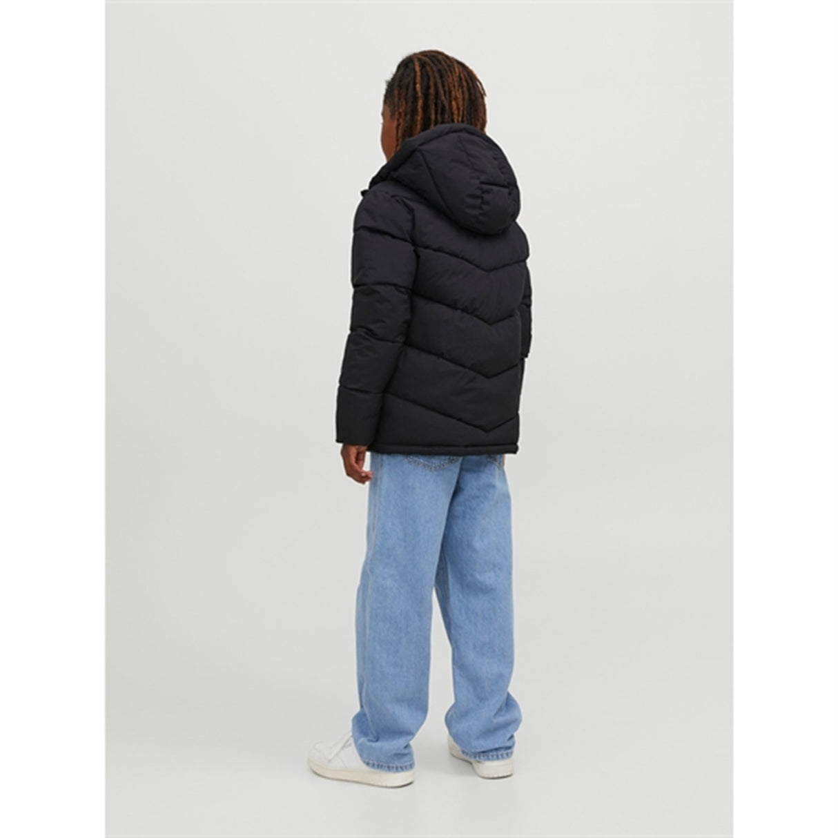 Jack & Jones Junior Black Vesterbro Puffer Jakke 6