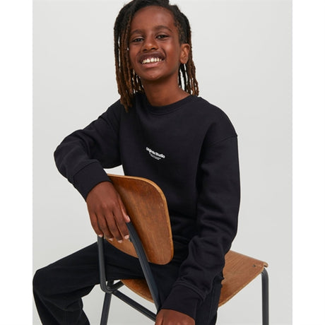 Jack & Jones Junior Black Jorvesterbro Collegegenser 2