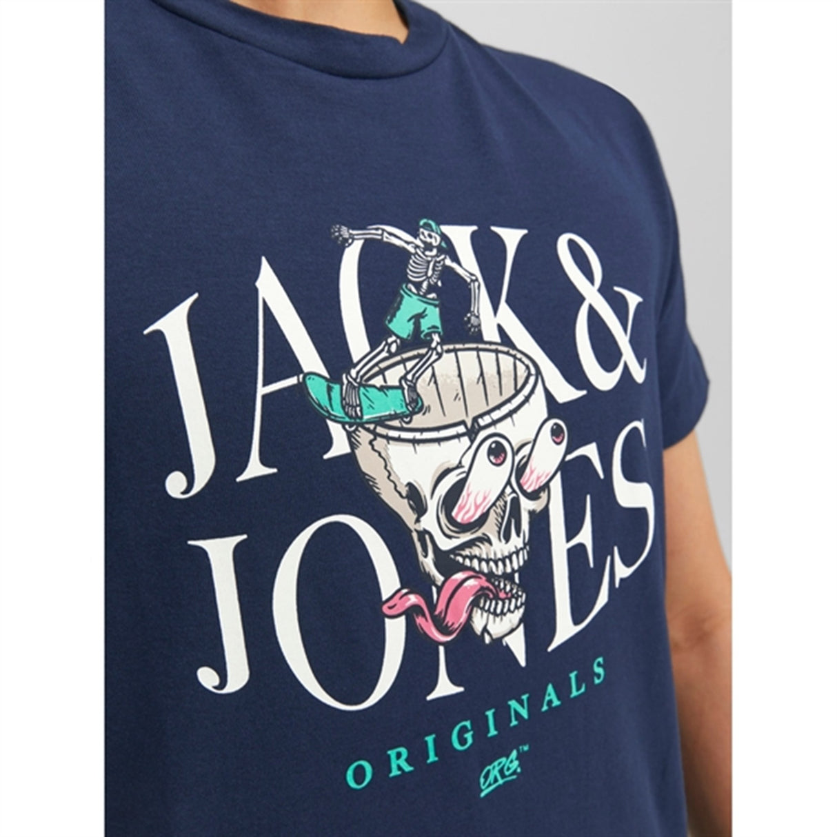 Jack & Jones Junior Navy Blazer Afterlife T-Shirt 3