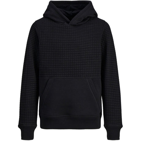 Jack & Jones Junior Black Structure Sweat Hoodie