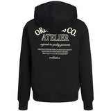 Jack & Jones Junior Black Jorsantorini Graphic Sweat Hoodie