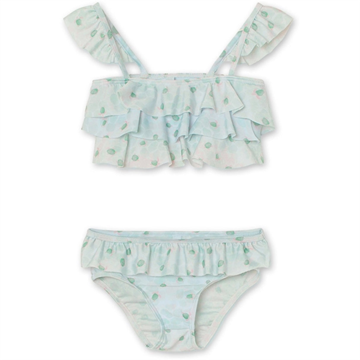 MINI A TURE Guilia Printed UV50 Bikini Green Sea Turtle