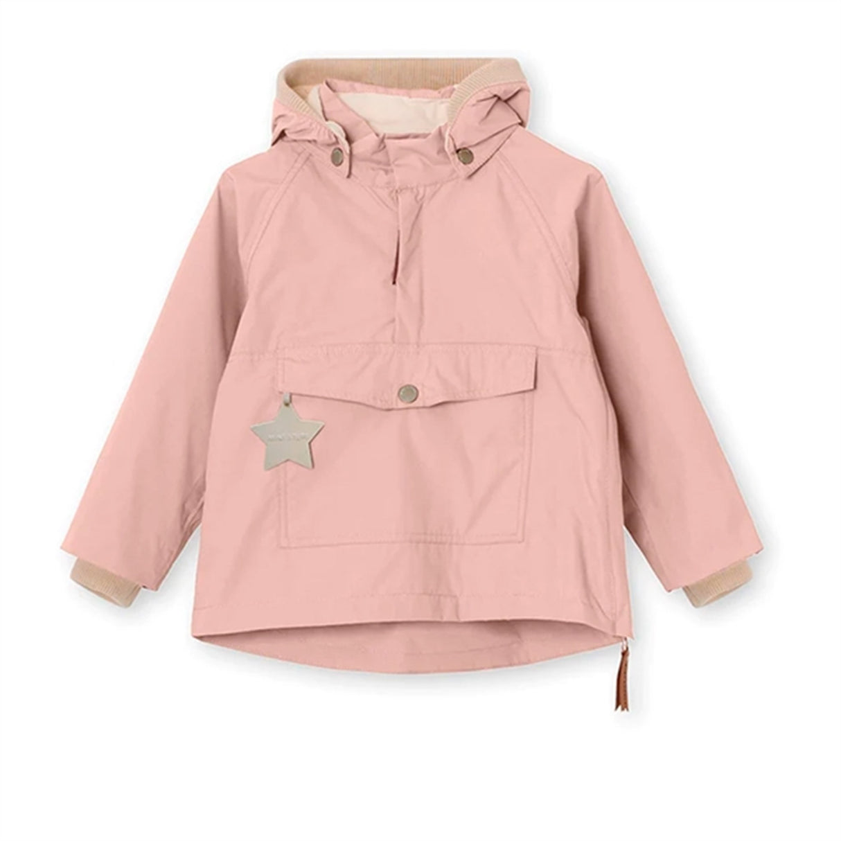 MINI A TURE Vito Forårs Anorak m/Fleece Foer White Swan