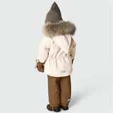 MINI A TURE Wang Fleece Fur Vinterjakke Angora Cream 7