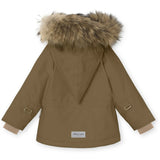 MINI A TURE Wang Fleece Fur Vinterjakke Wood 5