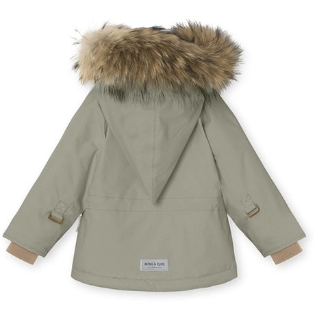 MINI A TURE Wang Fleece Fur Vinterjakke Vert 2