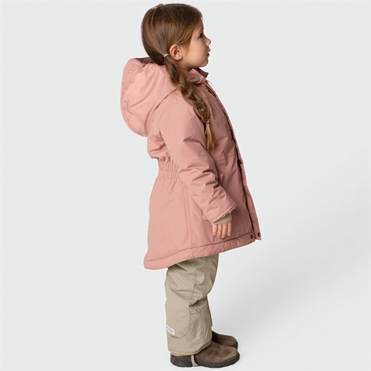 MINI A TURE Vikana Fleece Vinterjakke Wood Rose 6