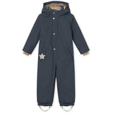 MINI A TURE Wanni Fleece Dress Blue Nights