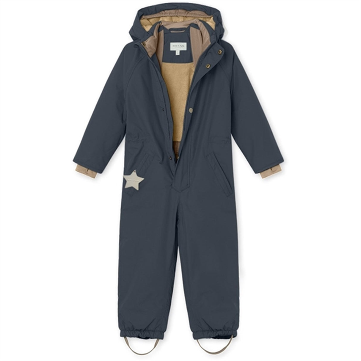 MINI A TURE Wanni Fleece Dress Blue Nights 3