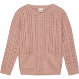 Minymo Peach Beige Cardigan Strikk