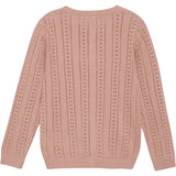 Minymo Peach Beige Cardigan Strikk 3