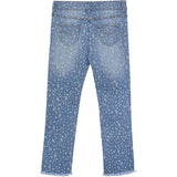 Minymo China Blue Bukser AOP Denim 3