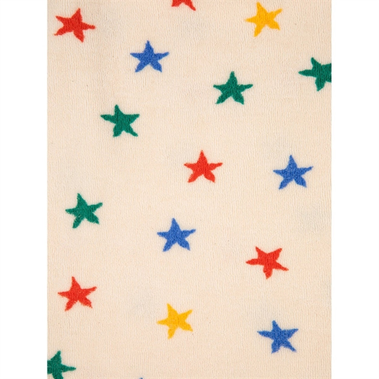 Bobo Choses White Multicolor Stars All Over Terry Collegegenser 5