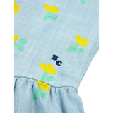 Bobo Choses Light Blue Sea Flower All Over Overall 3