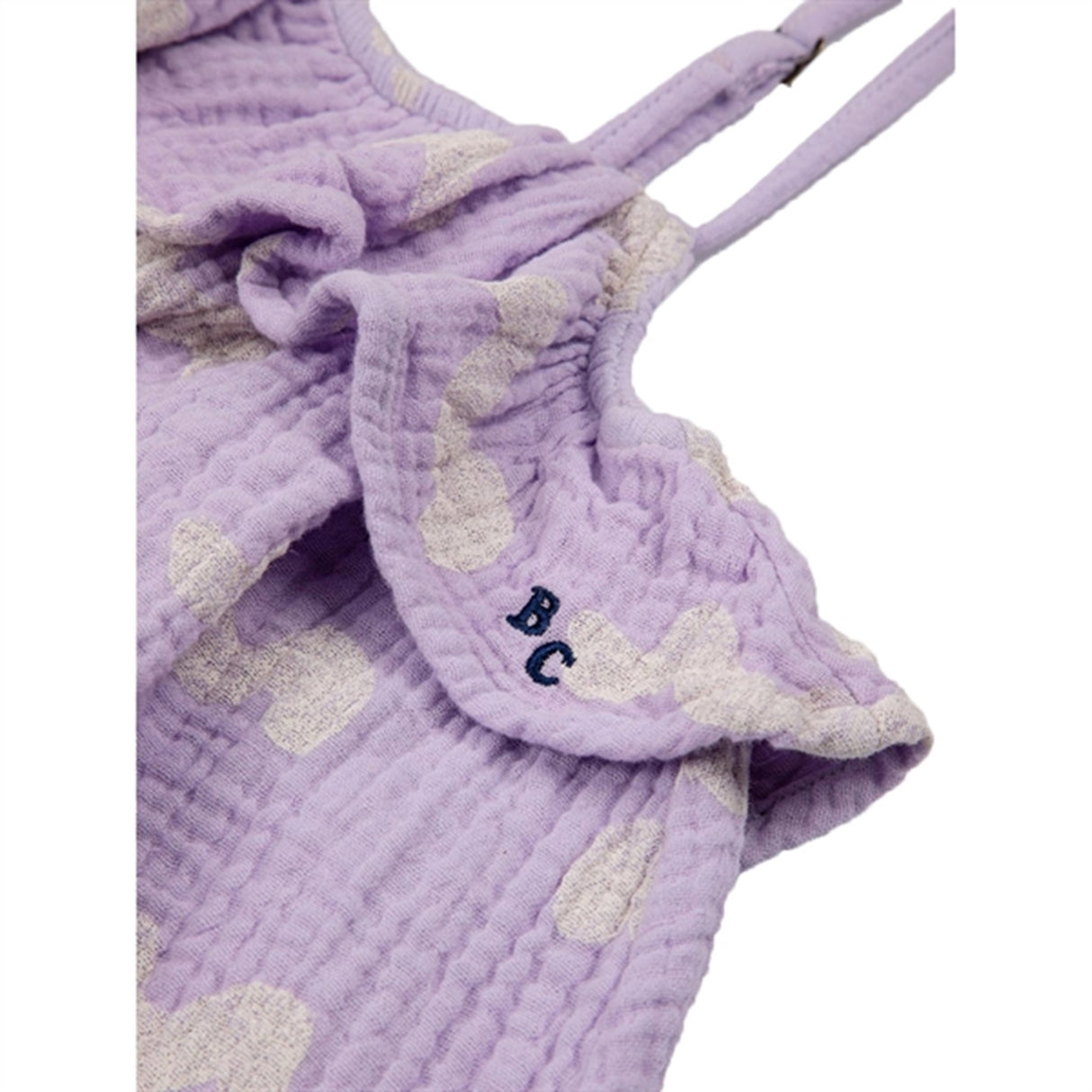 Bobo Choses Lavender Waves All Over Romper