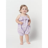 Bobo Choses Lavender Waves All Over Romper 2