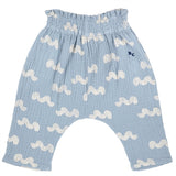 Bobo Choses Light Blue Waves All Over Bukser