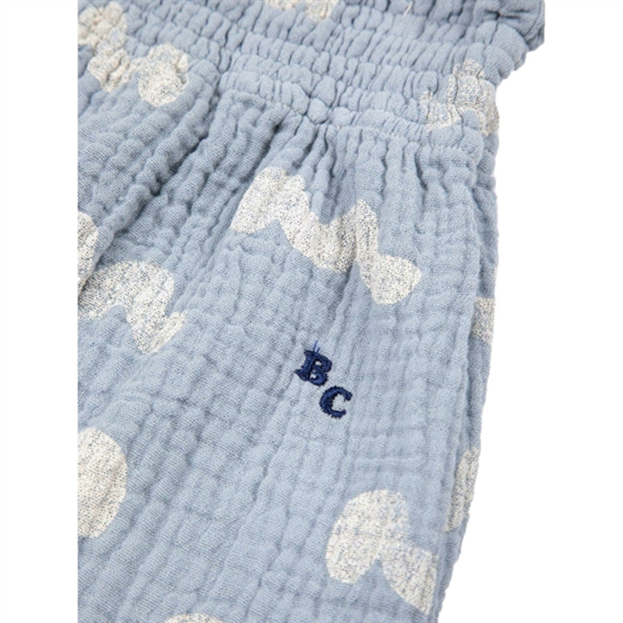 Bobo Choses Light Blue Waves All Over Bukser 2