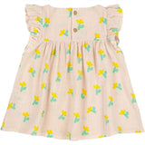 Bobo Choses White Sea Flower All Over Frill Kjole 3