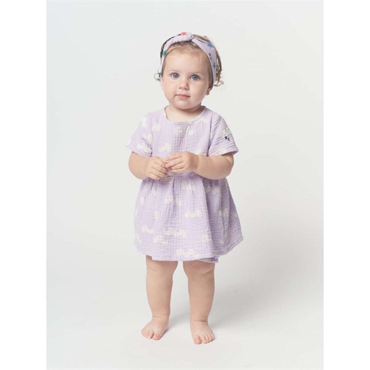 Bobo Choses Lavender Waves All Over Kjole 3