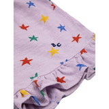 Bobo Choses Lavender Multicolor Stars All Over Frill Shorts 3