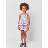 Bobo Choses Lavender Multicolor Stars All Over Frill Shorts 4