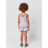 Bobo Choses Lavender Multicolor Stars All Over Frill Shorts 6