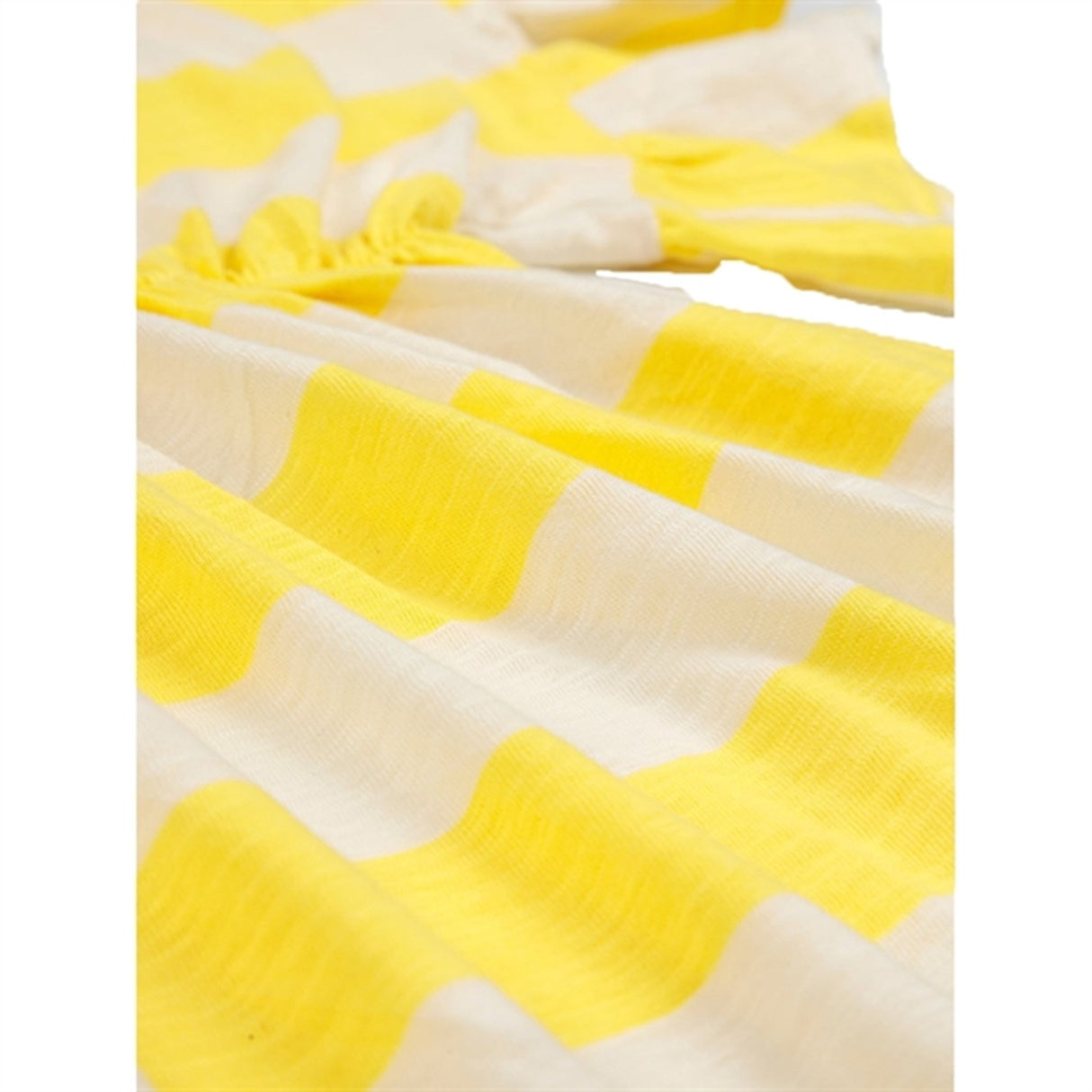 Bobo Choses Yellow Stripes Frill Kjole 2