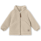 MINI A TURE LIFF Teddy Fleece Jakke Sesame